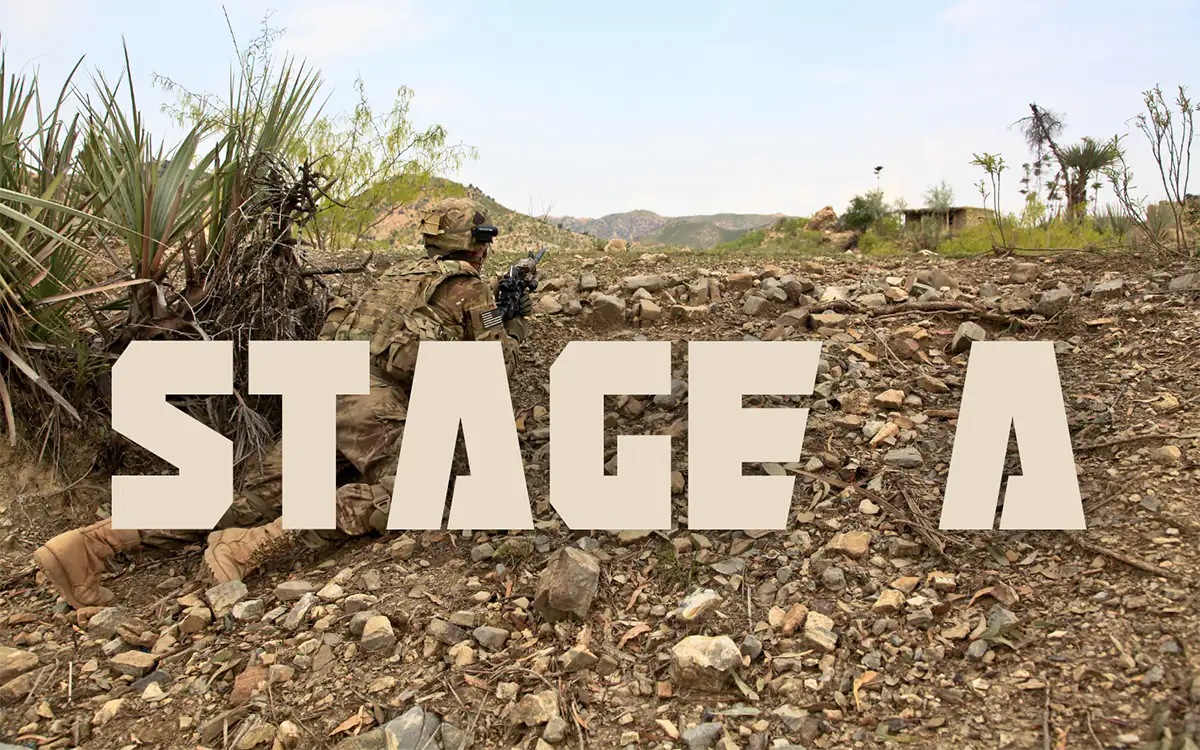 illustration d'une immersion militaire lors des stages FA3R